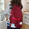 School Bag Children Elementary School Girls Junior High School High School College Students Cute Letter Backpack