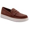 Coach Hybrid Suede Leather Round Toe Slip-On Loafers Men Loafers Brown CAP36-SAD