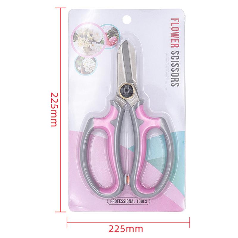 

Ножницы для обрезки 3cr13 стальные цветочные ветки флористические ножницы для домашнего сада ручка PP садовые инструменты серый