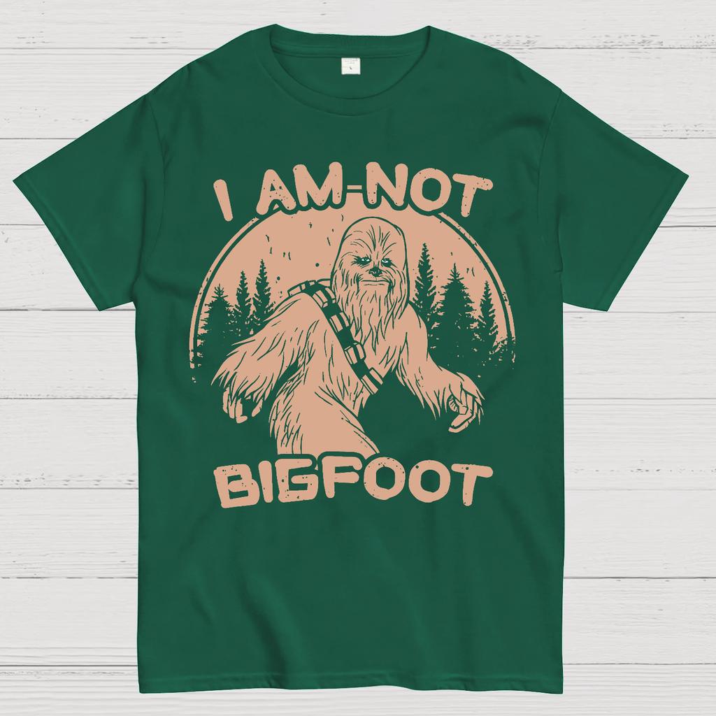 I Am Not Bigfoot Cotton Summer Casual Cool Loose T-Shirt
