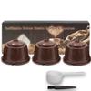 Eco-Friendly Reusable Coffee Pod Filter with Stainless Steel Mesh and Cleaning Brush  Coffee Machines for Sustainable Brewing