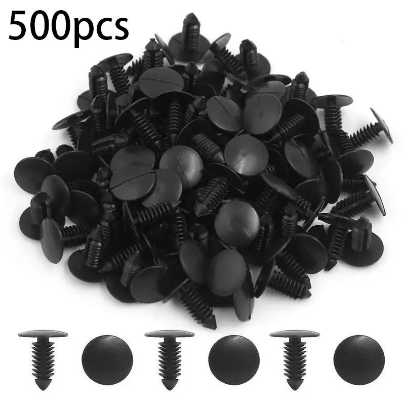 

500 шт. пряжки для крепления крыши салона автомобиля, зажимы для колючей проволоки, заклепки для ткани, фиксаторы, пряжки, зажимы для крепления крыши