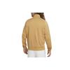 Nike Sportswear Tribute Color Block Design Logo Embroidered Stand Collar Jacket Men Jacket Gold DA0003-722