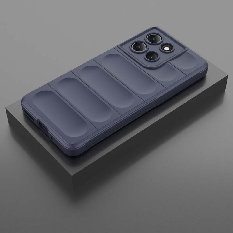 For MOTO G86 Power Case Soft 6D Air Bag Phone Cover for Motorola G56 EDGE 60 Pro STYLUS Fusion G75 G55 Silicone Shockproof Capa