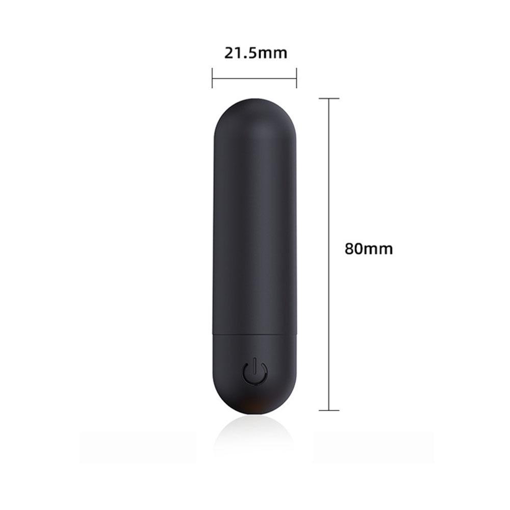 10-Mode Waterproof Mini Bullet Vibrator & Anal Massager