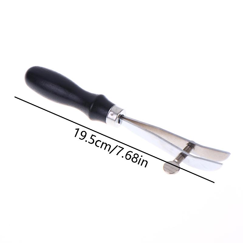 Wooden Handle Leather Creaser Width Adjustable Leather Edger Leather Working Tool For Belts Wallets Bags Saddles
