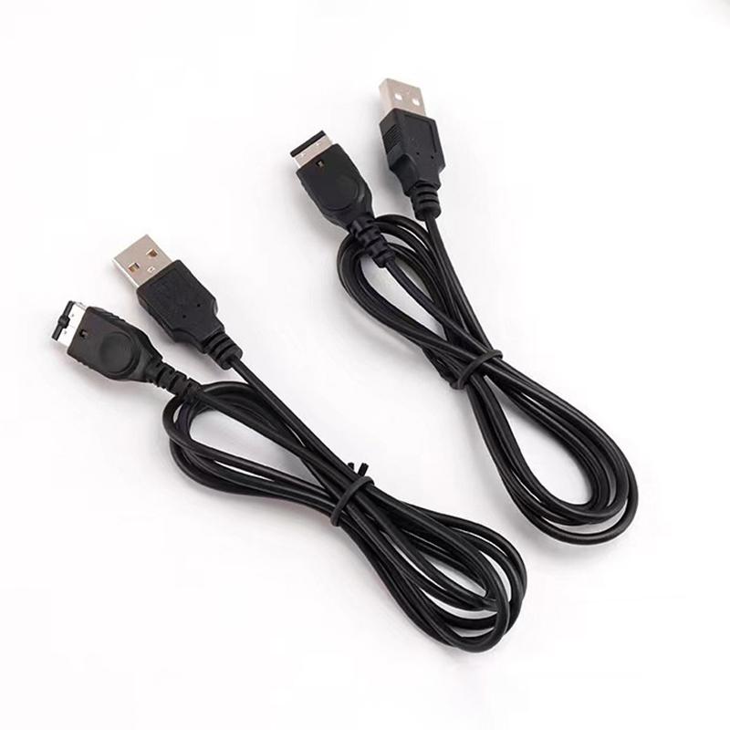 1Pc Black Usb Charging Advance Line Cord Charger Cable For/Sp/Gba/Gameboy/Nintendo/Ds