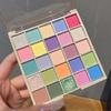 Kapel 25-Color Lucky Eyeshadow Palette Colorful Stage Makeup Fine Glitter Iridescent Dopamine Series Summer