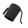 Black Stainless Steel Pour Coffee Drip Pot Kettle With Long Over Gooseneck Spout (350ml)