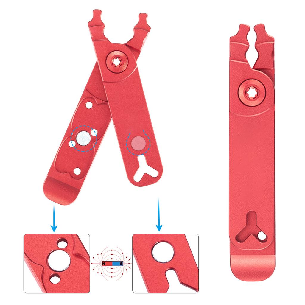 5 In 1 Bicycle Chain Remover Tool With Valve Wrench Pliers For Bike Repair