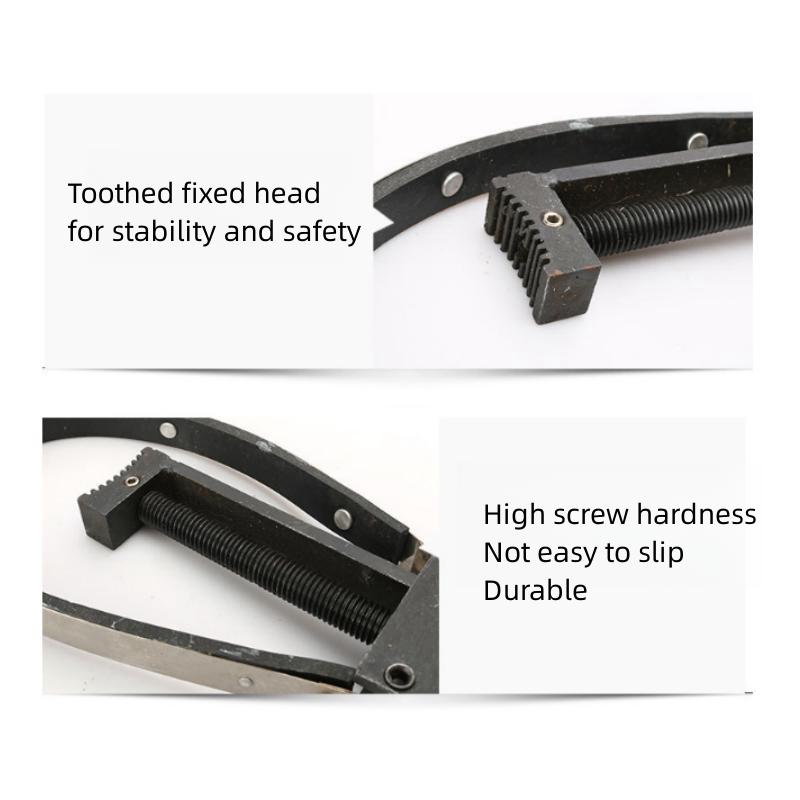 Motorcycle Flywheel Holder Tool 330MM/13 In Pulley Tighten Device Adjustable Flywheel Fixed Wrench Clutch Repair Puller Tool
