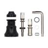 HEIGHTEN Spinning Reel Handle Skirt Black 169 V3.0
