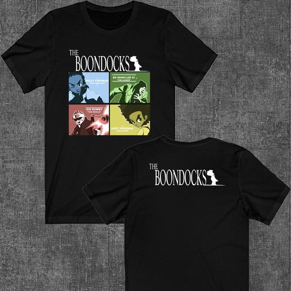 Men s and Women s T-shirts The Boondocks Sitcom TV Show Cartoon XXL