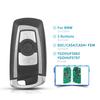 KEYYOU Remote Key Smart 3/4 Buttons YGOHUF5662 / YGOHUF5767 315MHz 434MHz 868 MHz For BMW 5 7 F Series FEM / BDC CAS4 2009-2016