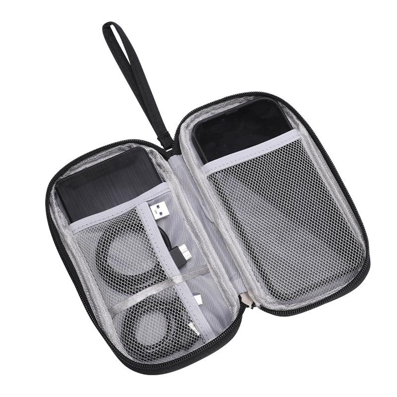 Spot Data Cable Storage Bag: Multi-Function Organizer for Cables, Earphones, Chargers, Phones, and Hard Drives