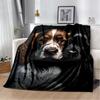 Simpatico cartone animato cane Husky, Samoye, Chihuahua, Koki Pomerania Coperta, morbida coperta per la casa Camera da letto Copridivano Coperta per bambini