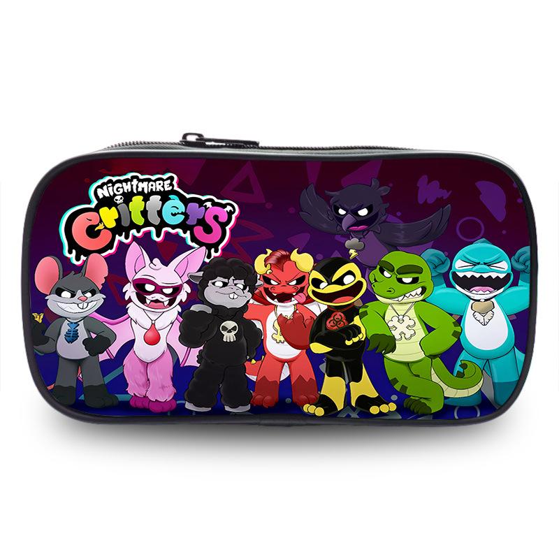 Nightmare Small Animal Pencil Case Animation Peripheral Storage Bag Stationery Pencil Case