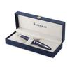 WATERMAN Carene Ballpoint Pen, Fine Point, Blue CT, Oil-Based, Gift Box, Luxury, Genuine Product 2214312, Recommended Gift, Elegant Streamlined