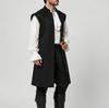 Men's Costume Vest Sleeveless Robe for Halloween Role Play