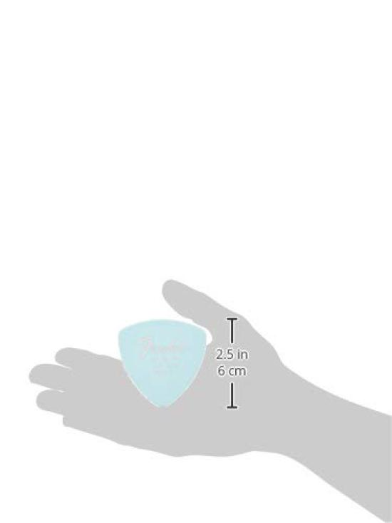 Fender Pick 346 Daphne Blue Dura-Tone .46 12-Pack,