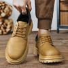 2024 Neue Herren Sicherheitsschuhe Outdoor Herren Frühling Niedrigschaft Arbeitskleidung Schuhe Herren Durchstichschutz Arbeitsschuhe Stiefel Große Kappe Lederschuhe