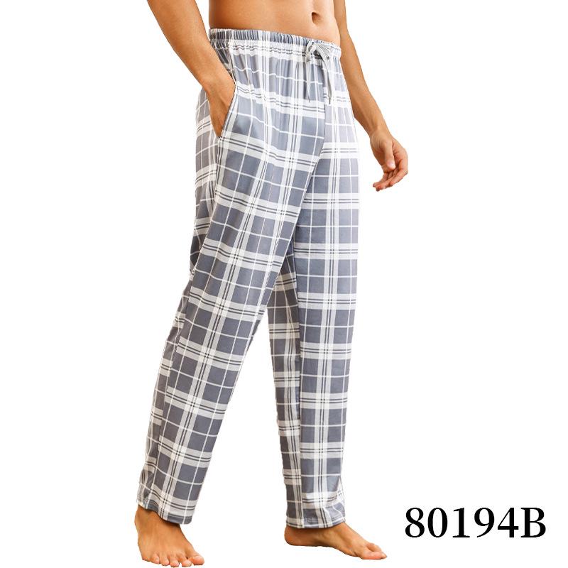 

Мужские дышащие клетчатые брюки - Большой размер, Удобные, Универсальные, с карманами XXXL (80-90kg)