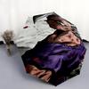 Anime Dragon Ball pattern, automatic folding umbrella, portable and foldable design, 8 ribs, a Christmas or birthday gift.