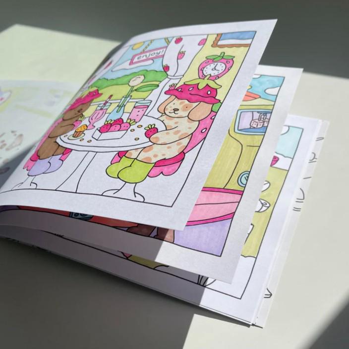 Grensoverschrijdende Spotgoederen: Bobby Beer Kleur- en Creatief Schildersboek voor Kinderen & Volwassenen