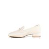DakS Women S 3cm Semi dreSS Comfort loaferS  Ivory  drS672lS35