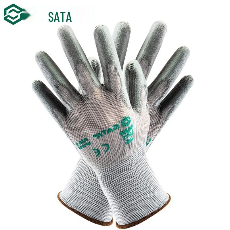 SATA SF0719 PU Nylon Work Gloves