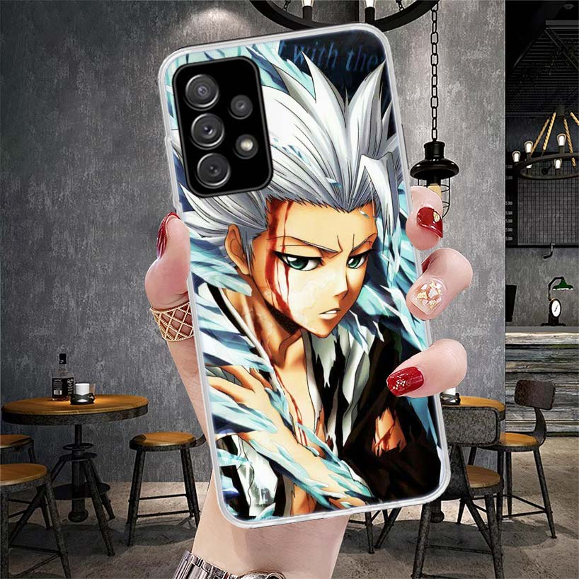 Hitsugaya Toushirou Bleach Soft Phone Case For Samsung Galaxy S22 S23 S24 S25 Edge S26 Ultra S20 FE S21 Plus + Fundas Coque Gala