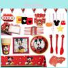 Suprimentos para Festa Temática do Mickey Mouse Para Criar uma Atmosfera Feliz e Animada