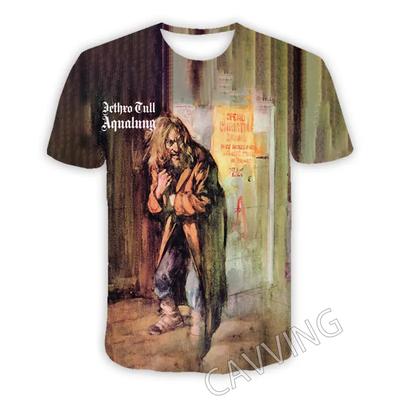 New Fashion Women/Men's 3D Print Jethro Tull  Casual T-shirts  Hip Hop Tshirts Harajuku Styles Tops Clothing