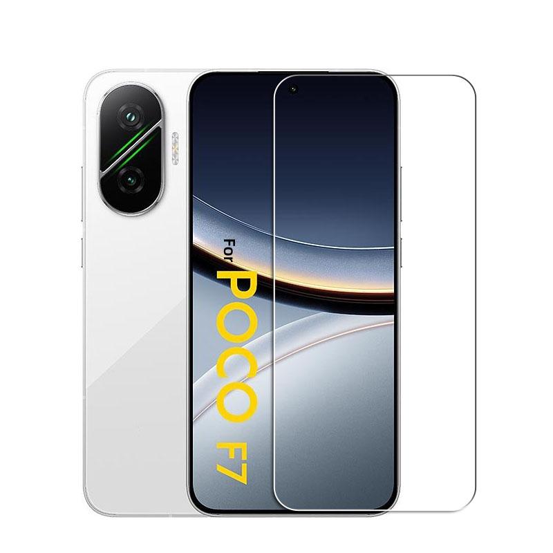 Full Clear Glass For Poco F7 Tempered Glass For Xiaomi Poco F7 Screen Protector HD Protective Phone Film Poco F7 Glass inch6.83"