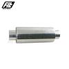 Universal Sport Car Exhaust Resonator 76mm straight Tube Muffler Exhaust Pipe With Great Sound