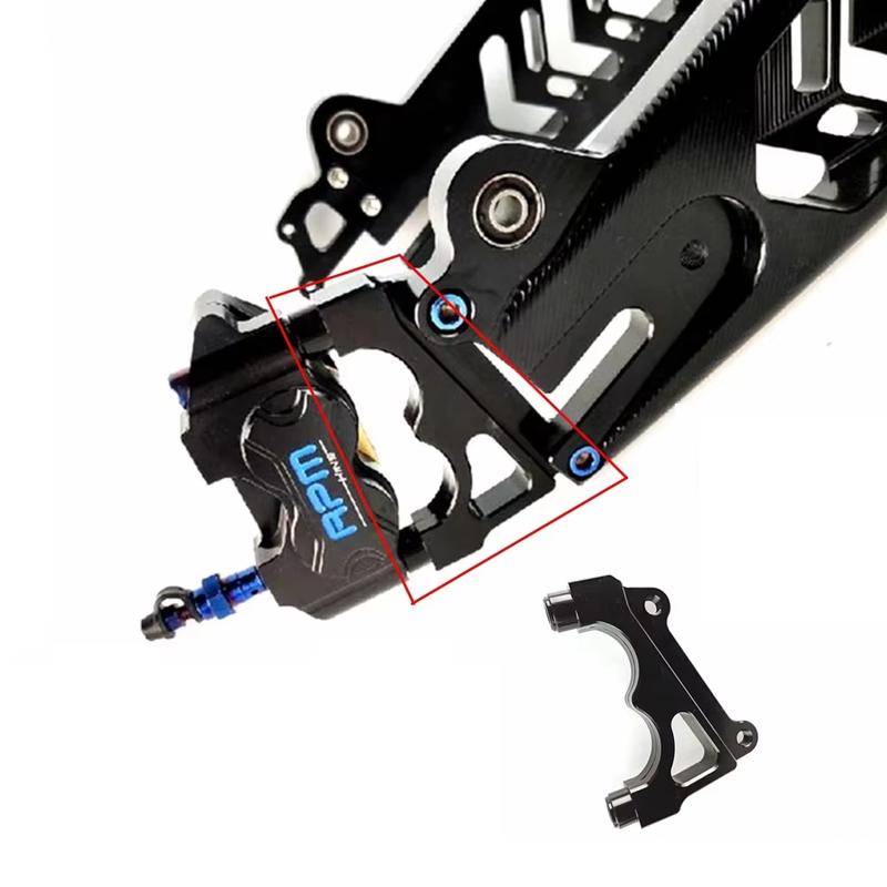 Motorcycle Rear Brake Caliper Bracket/Adapter For RPM Adelin 82mm Brake Caliper For 220mm Brake Disc For Niu N1 N1S E-Scooter