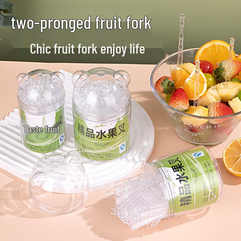 Zhao Ran Disposable Food-Grade Plastic Fruit Forks