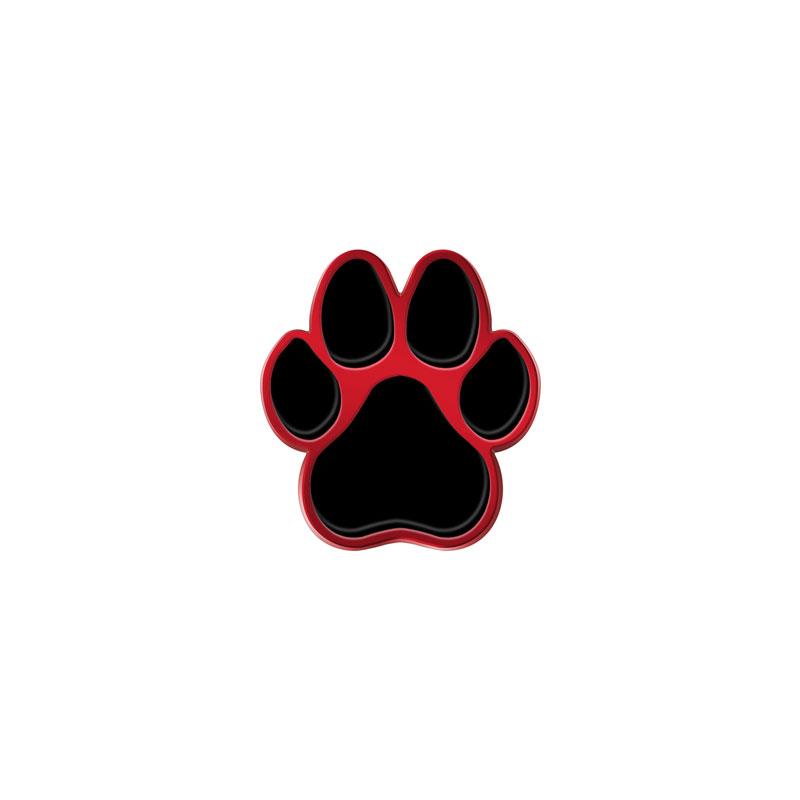 

3D металлический отпечаток лапы медведя собаки кошки логотип автомобиля хвостовая часть наклейки для кузова автомобиля царапины наклейки на крыло окна бампер аксессуары для укладки