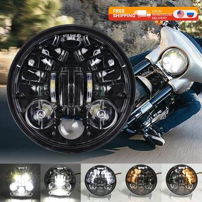 Insect Lamp Motorcycle Led Lighting for Motorcycle 5.75 Inch LED Headlamp 5 3/4 Inch MOTO LED Headlamp For Motorcycle Headlight