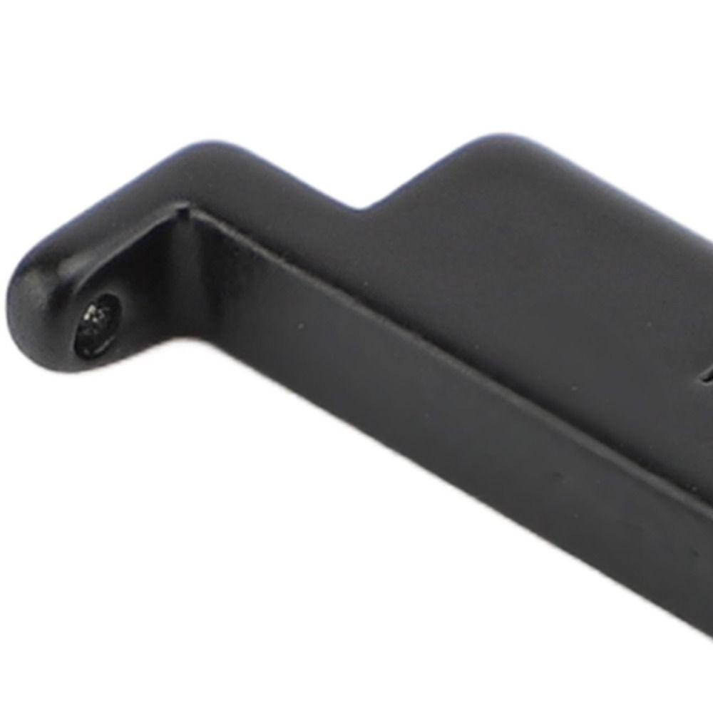 1 Pair Stainless Steel Metal Watch Band Adapter Black Color Replacement Part Watch Strap Connection Adapter 18-20mm Size