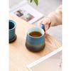 400ml Japanese Ceramic Mug with Lid Filter Water Cup Coffee Cup