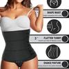 Adjustable Waist Cincher: Three-Row Buckle Tummy Control Belt with Back Support