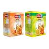 Jivraj 9 Instant Ice Tea Premix Flavoured With Lemon & Peach Green, Powder (Each 150 Grams) - Pack Of 2