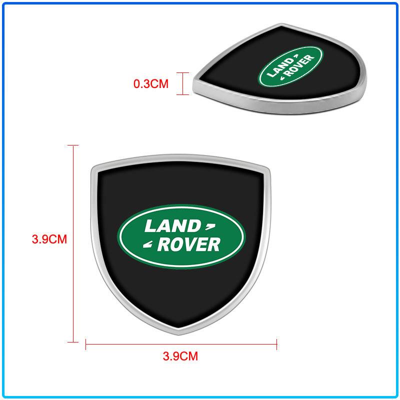 1 Stück 3D Metall Auto Türschutz Emblem Auto Karosserie Abzeichen Aufkleber Styling Für Land Rover Freelander 2 L2 L319 L462 LF Range Sport Evoque L322 Discovery 2 3