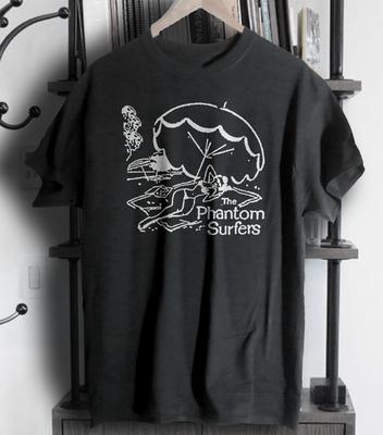 The Phantom Surfers Rockband Schwarzes T-Shirt Unisex Alle Größen JM821 Unisex T-Shirt
