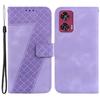 For Motorola Edge 50 Fusion 5G Wallet Case PU Leather Imprint Phone Cover