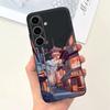 For Samsung S24 Ultra S24 Plus Case For Samsung Galaxy S24 A24+ Phone Cover Cute Cat Moon Night Cow Soft Silicone Case Coque Bag