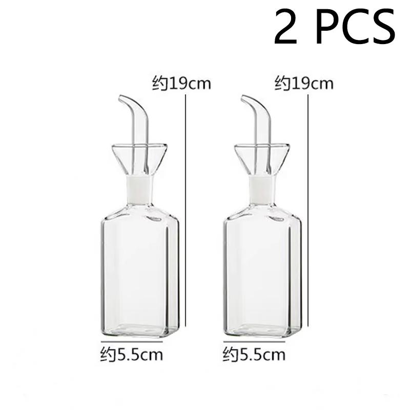 2025 High Borosilicate Glass Oil Pot Household Leak-proof Oil & Vinegar Pots Kitchen Soy Sauce Pot Tank Seasoning Bottle Hot