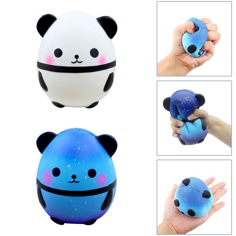 Squishy Panda Sakte Stigende Kreativ Dyredukke Myke Klemleker Barn For
