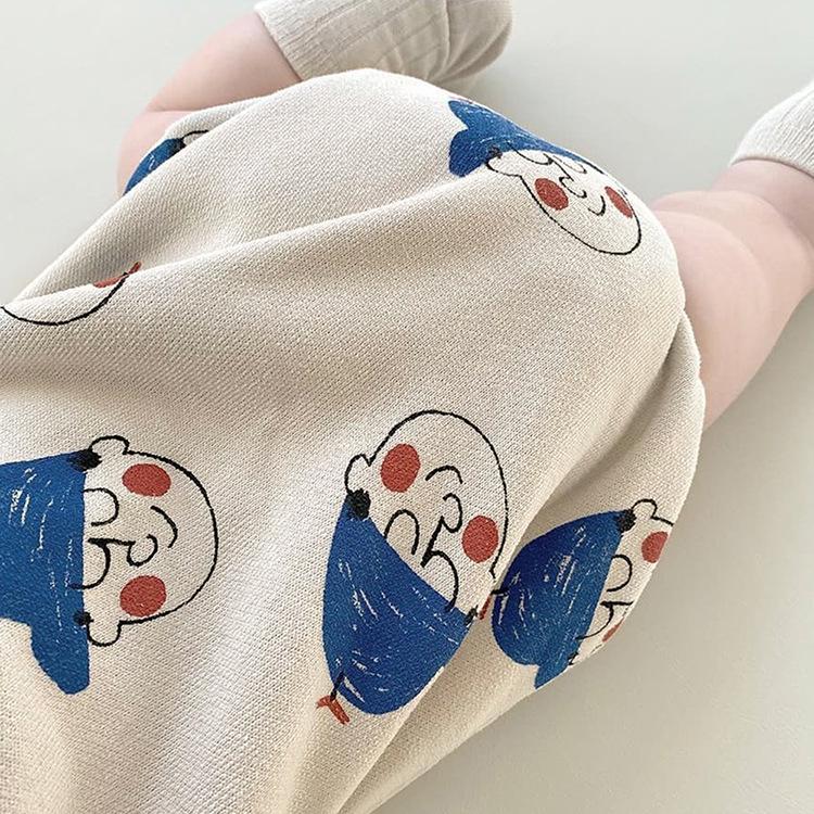 Autumn Style Korean Fleece Long Sleeve Baby Bodysuit Onesie